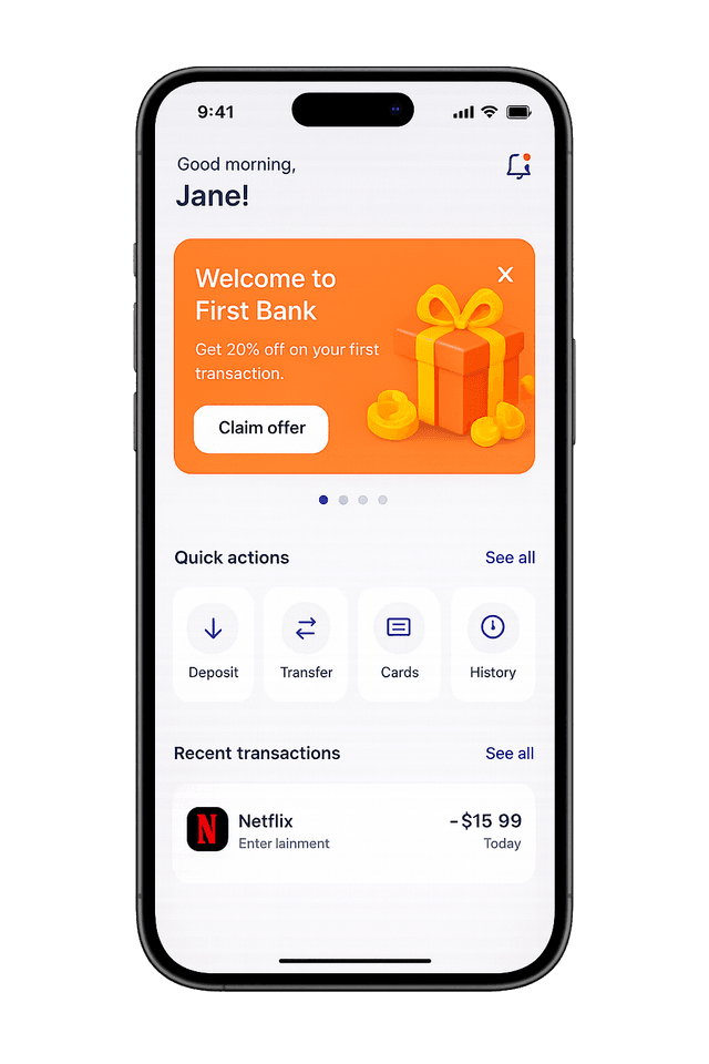 Mobile home card preview
